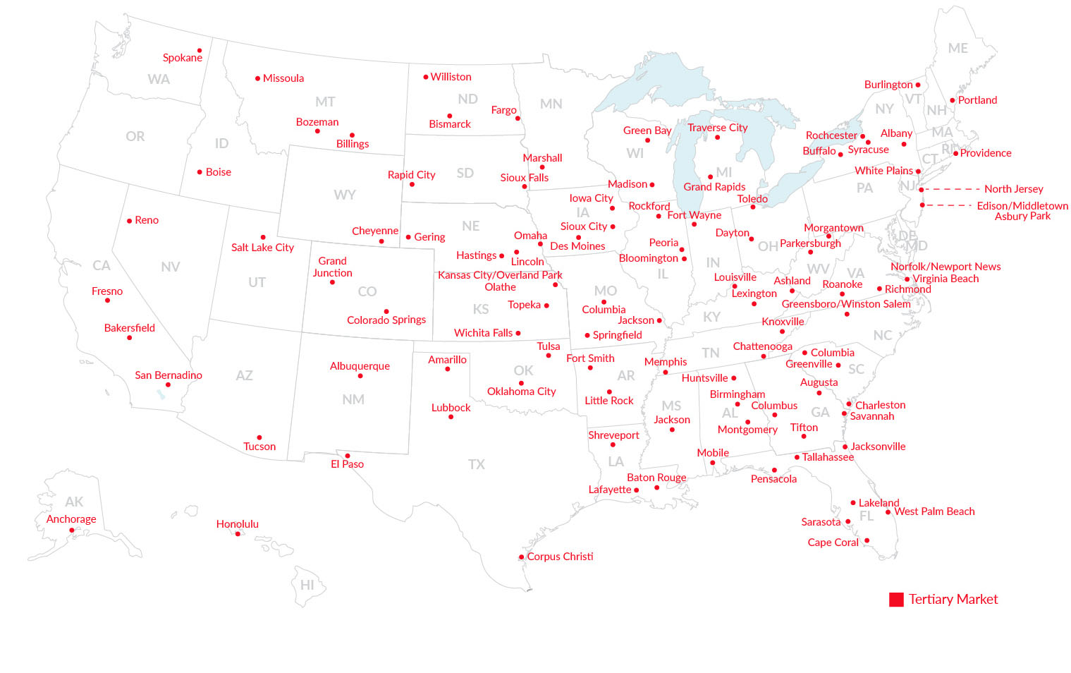 BB Integ Map USA Tertiary