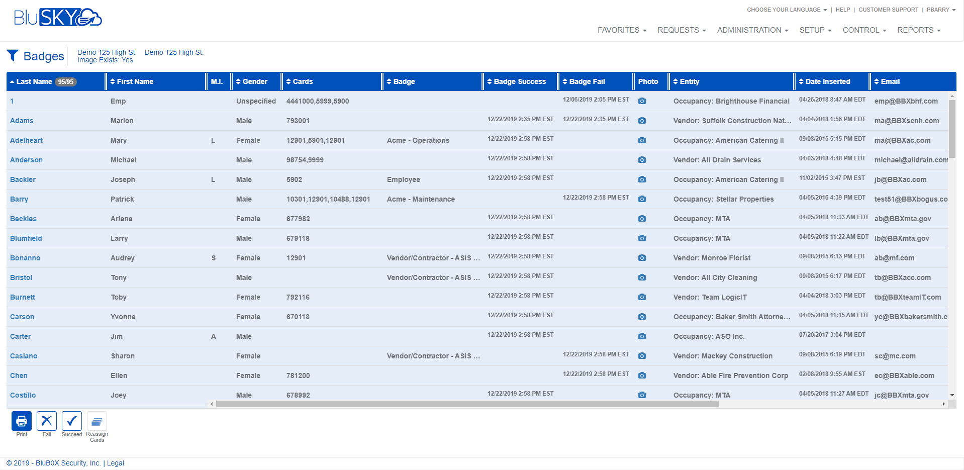 Badges   List Screen