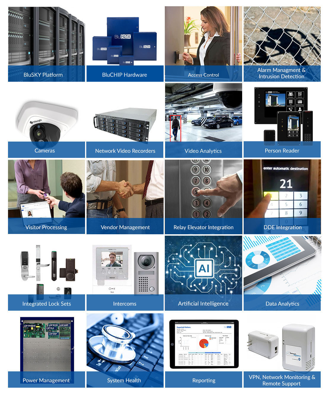BluINFO products image 2020