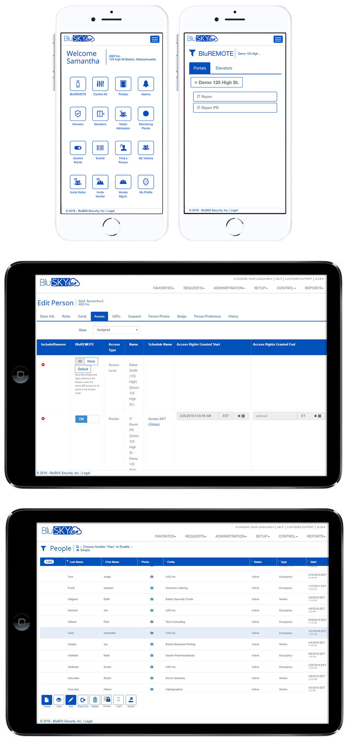 BluREMOTE Edit Person People