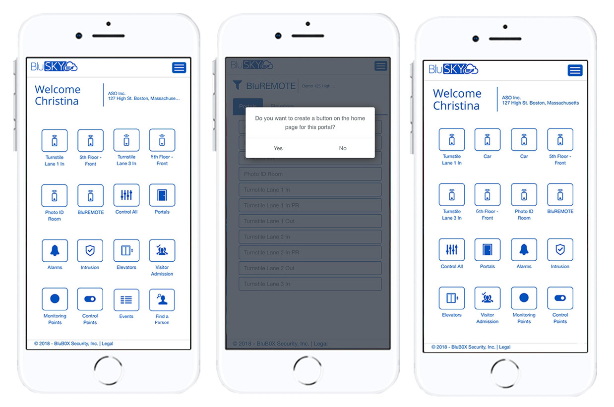 BluREMOTE Screen Favorites