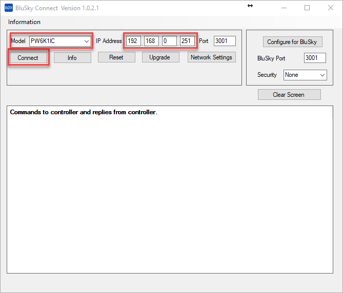 BluSKYConnect Model PT2