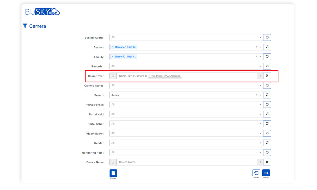 Camera Configuration