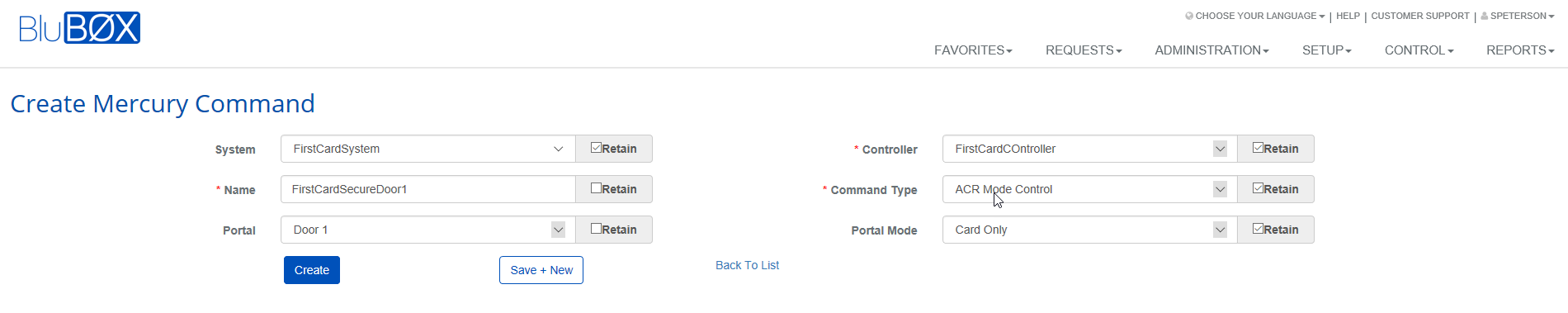 Command   FirstCardSecureDoor1
