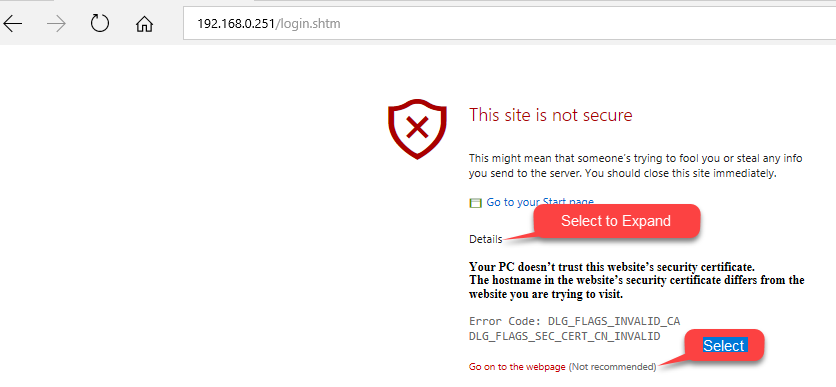 Controller Connect Warning