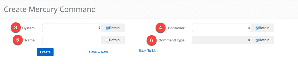 create a command