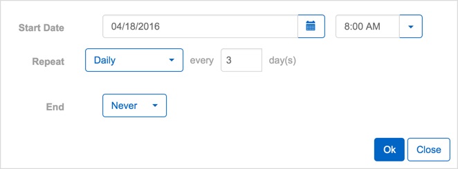 Daily Visitor Request