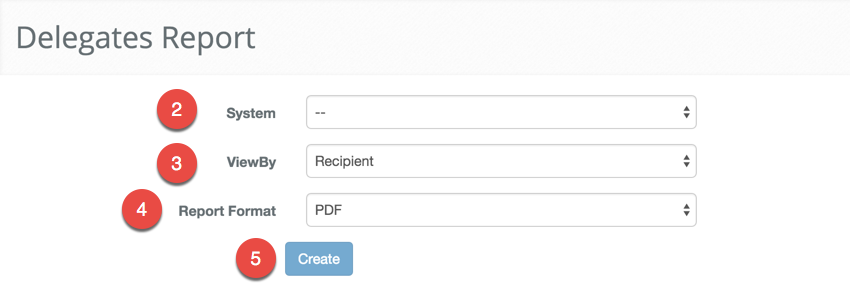 DelegaeReport