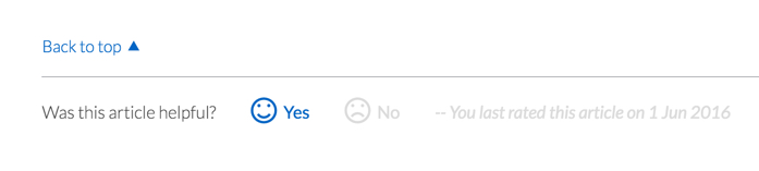 Feedback