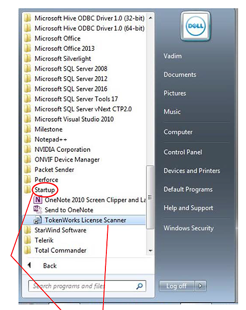 Liscense Scanner Restart Procedure 6