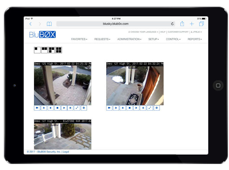 live and recorded video in the cloud