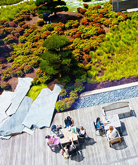 Russell outdoor space