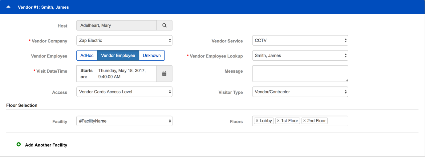 VendorInvitationForm