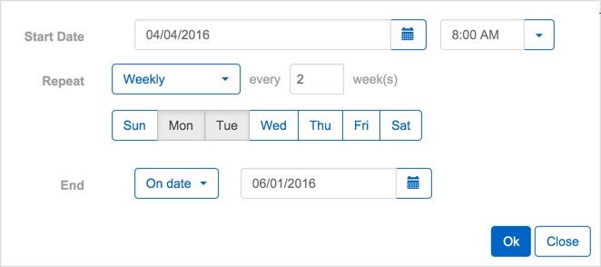 Daily Visit Request