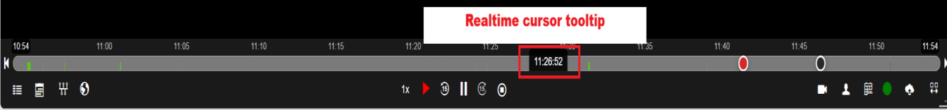 Realtime cursor tooltip