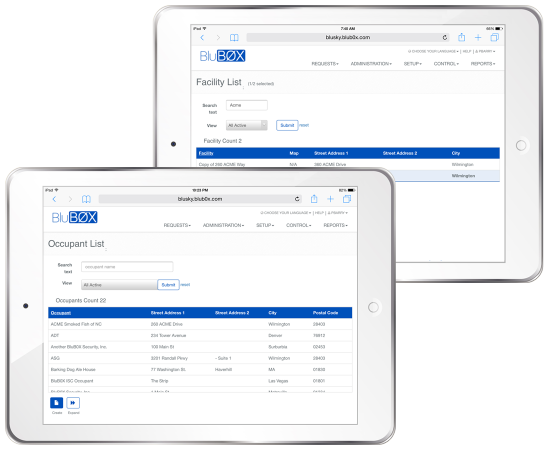 ipad double multi tentant facility 550x450