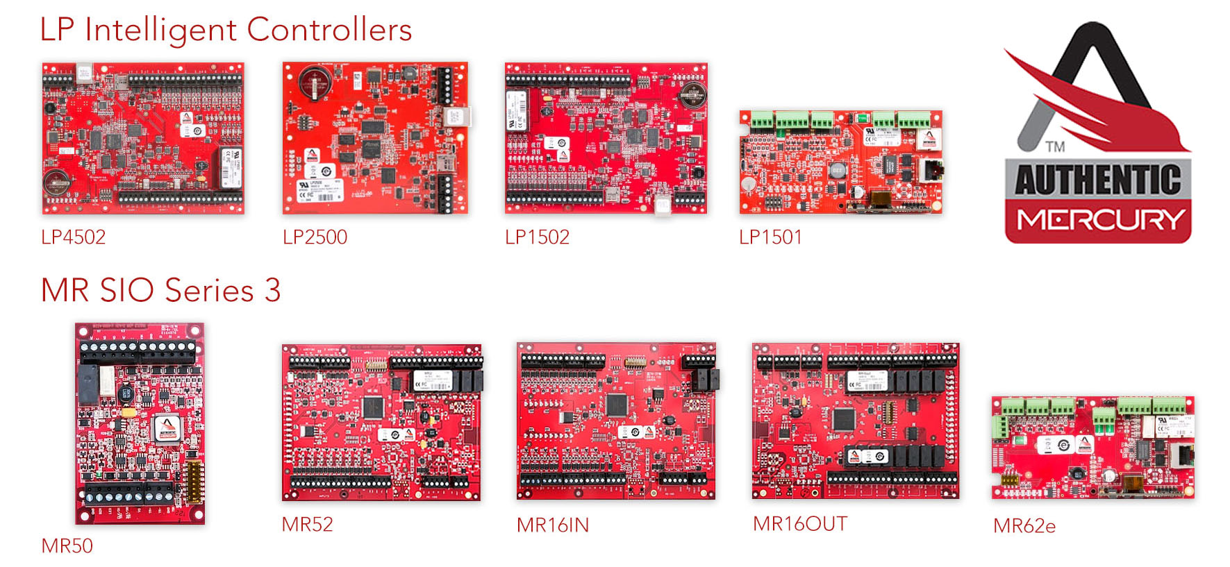 mercury controllers RED 2