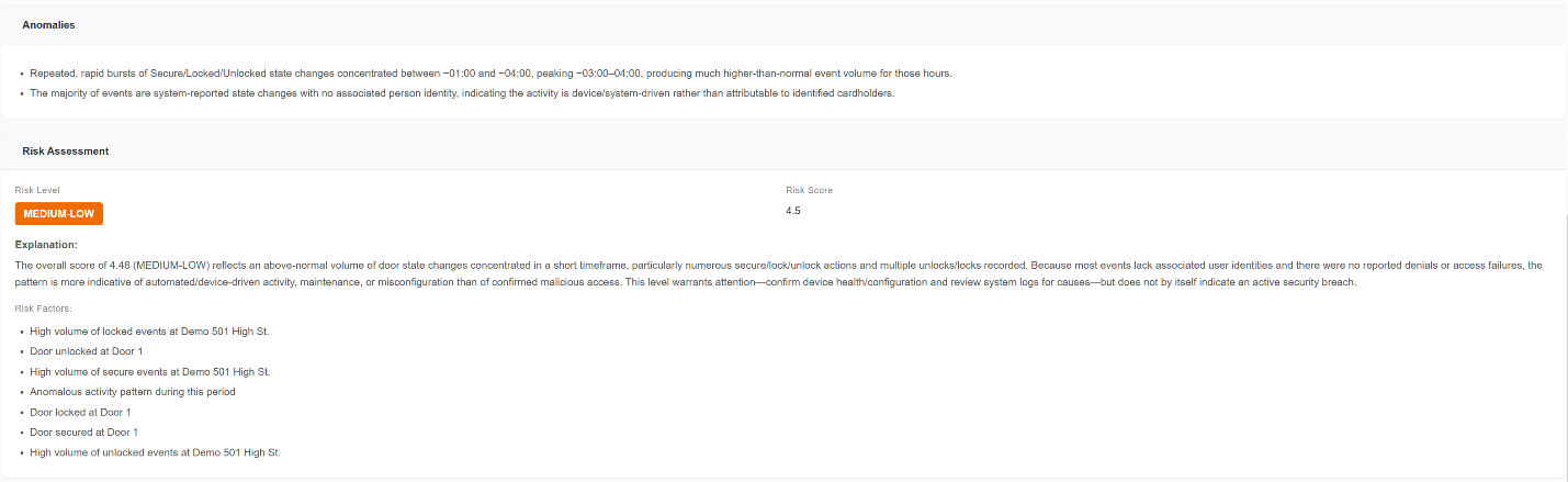 ReadIT Summary — Anomalies and Risk Assessment