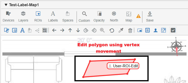 Before deleting a vertex