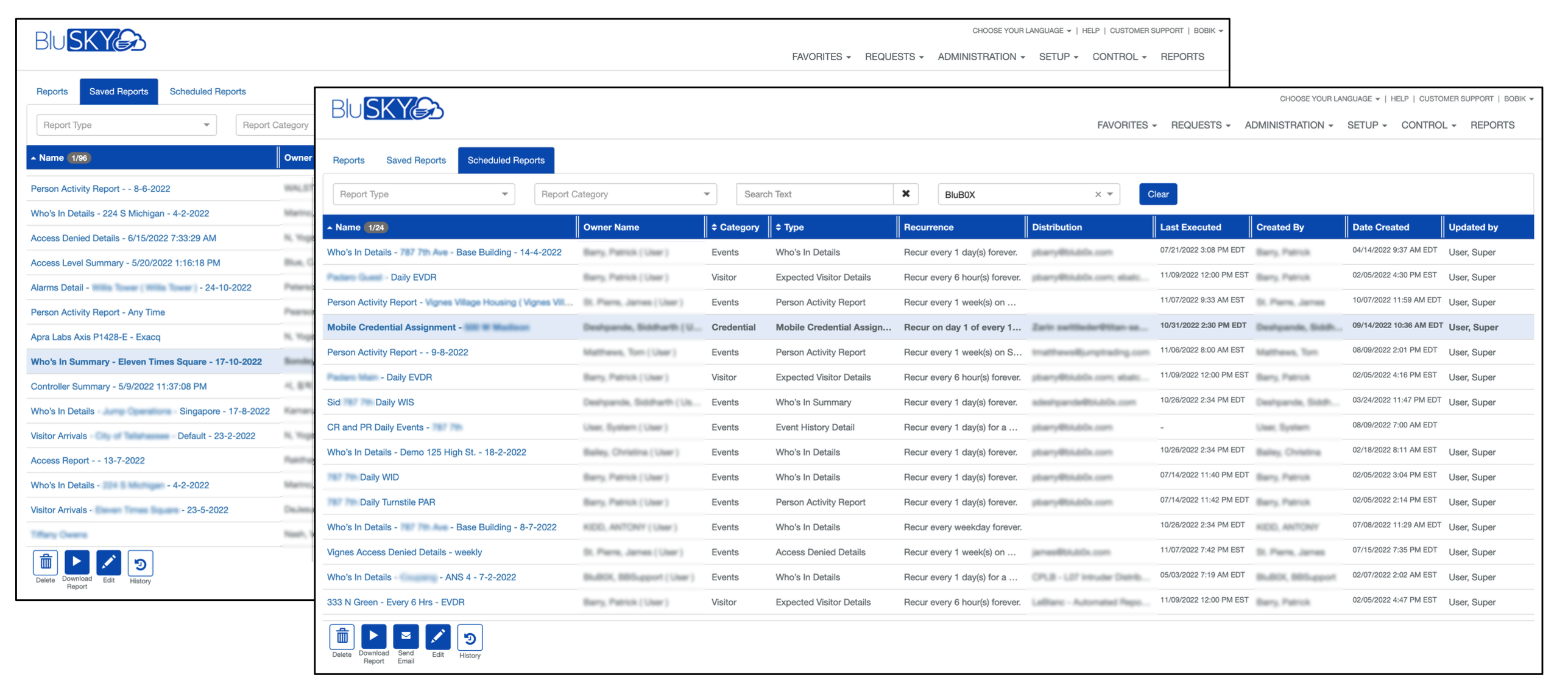 Scheduled Reports copy